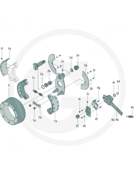 A.D.R Súprava brzdových doštičiek 300 x 135 mm
